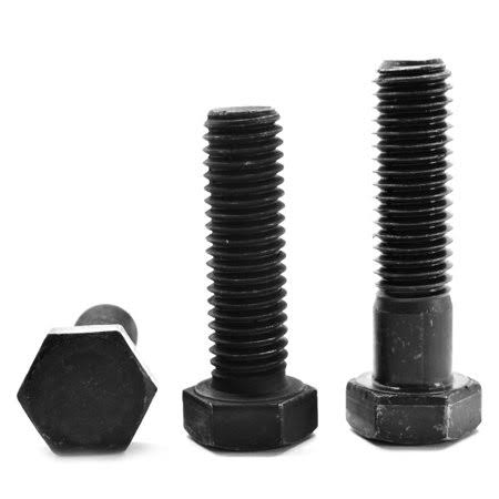 9/16 inch-12 x 4 1/2 inch (PT) Coarse Thread Grade 5 Hex Cap Screw (Bolt) Medium Carbon Steel Black Oxide Pk 100, Men's