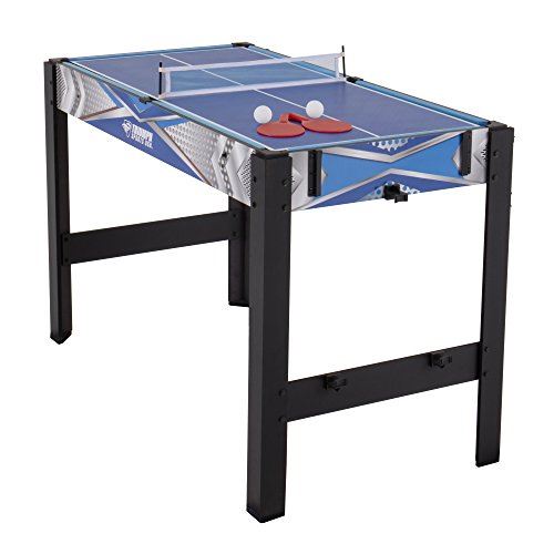 Triumph 13-in-1 Combo Game Table Includes Basketball, Table Tennis,  Launch Football