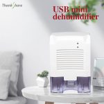 USB Dehumidifier Moisture Absorbers Air Dryer With 800ml Water Tank For Home