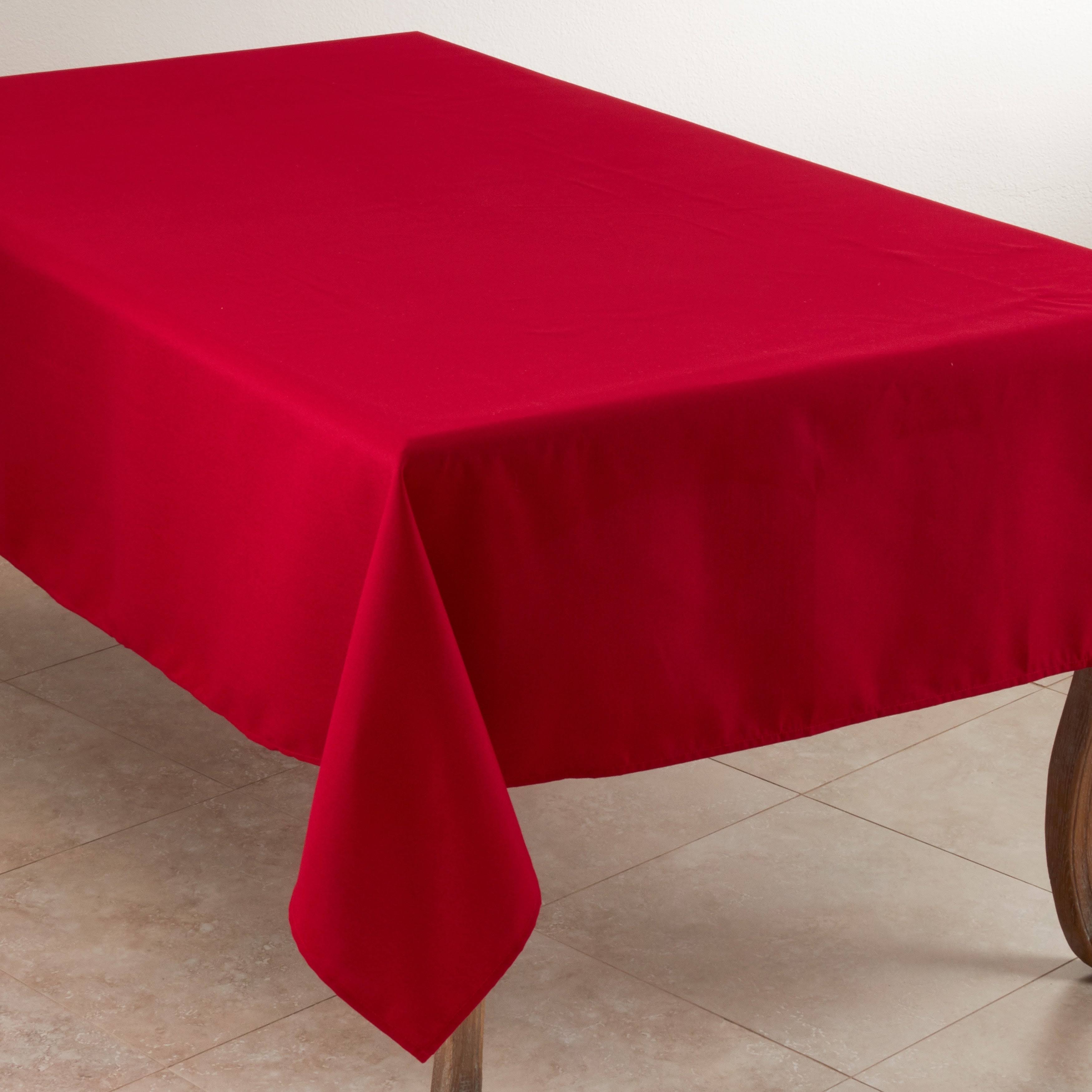 Casual Design Everyday Tablecloth - Saro Lifestyle 321.R65160B