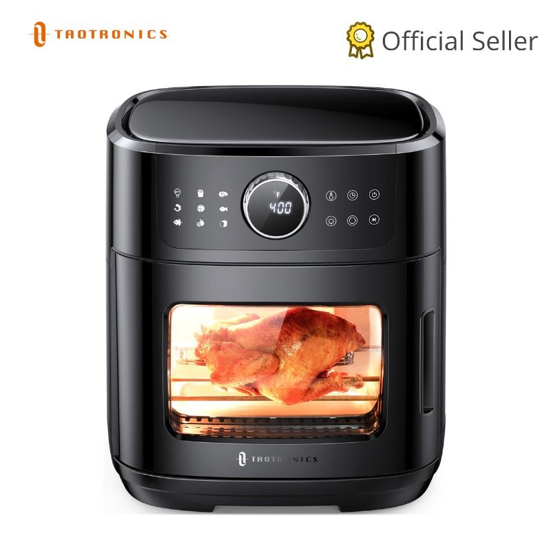 9 in 1 Air Fryer Oven 13QT Extra-Large Capacity LED Touch Display 50 Recipes Deep Fryer Airfryer Accessories