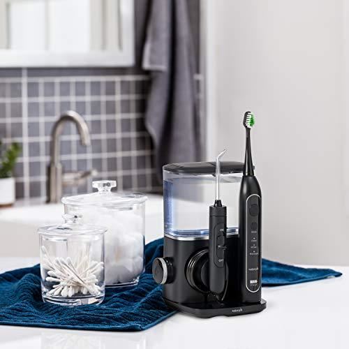 Care 9.0 Sonic Electric Toothbrush + Water Flosser, Black