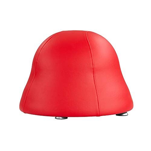 Safco Products Runtz Kid’s Stability Exercise Ball Chair, Weight Capacity: 250 lbs- Red Vinyl