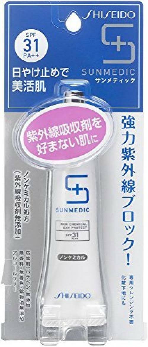 SUNMEDIC UV Day Protect Cream Non Chemical 30 G / 1 oz SPF 31+ PA+++ F/S