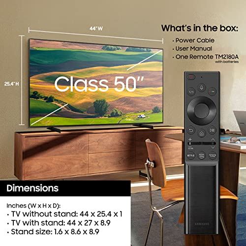 50-Inch Class Crystal UHD AU8000 Series Smart TV with Alexa Built-in