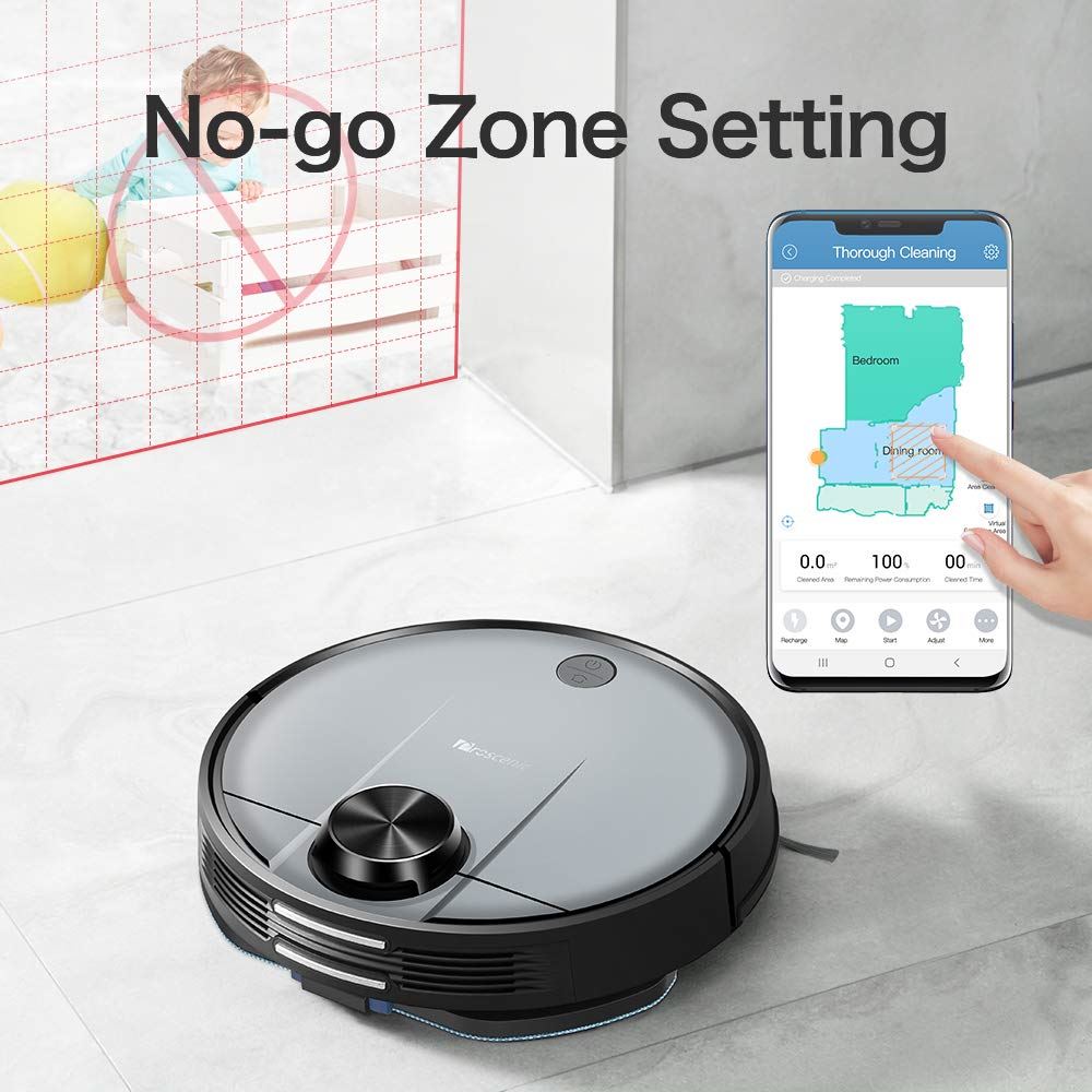 M6 PRO Wi-Fi Connected Robot Vacuum Cleaner