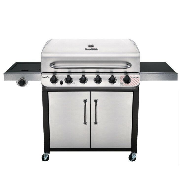 *Local Pickup* New Char-Broil Stainless 6-Burner Propane Grill w/ 1 Side Burner