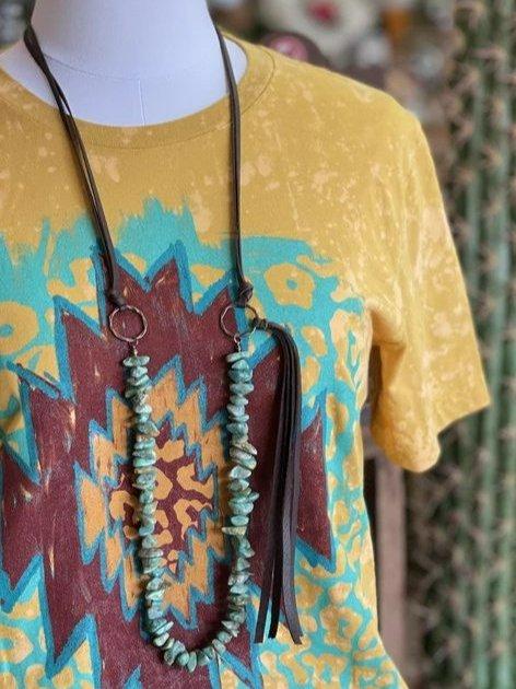 Color-Block Cotton-Blend Short Sleeve Crew Neck Shirts & Tops