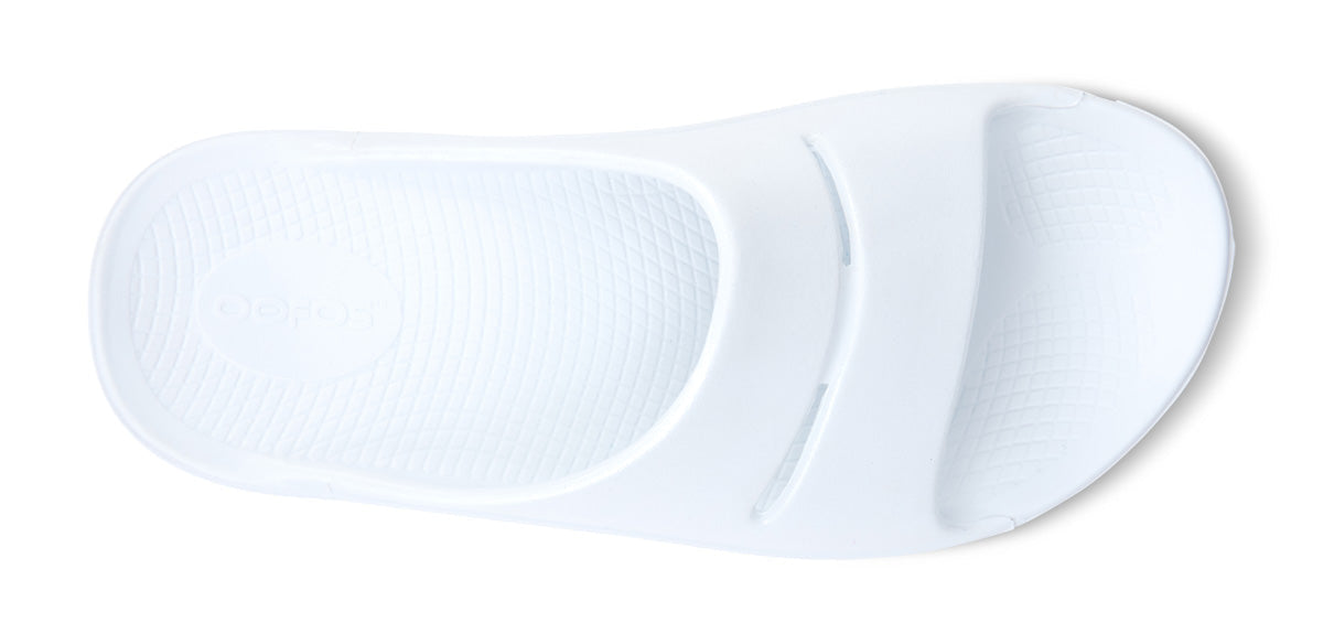 Women's OOahh Luxe Slide Sandal - White