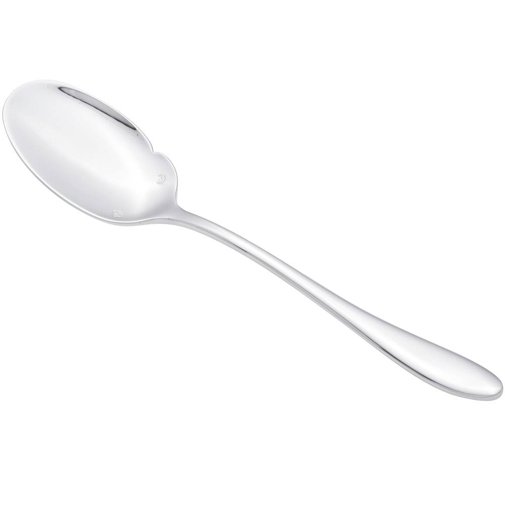 Chef Sommelier T0422 Lazzo 7 1/4x22 18/10 Stainless Steel Extra Heavy Weight Sauce Spoon by Arc Cardinal - 12/Case