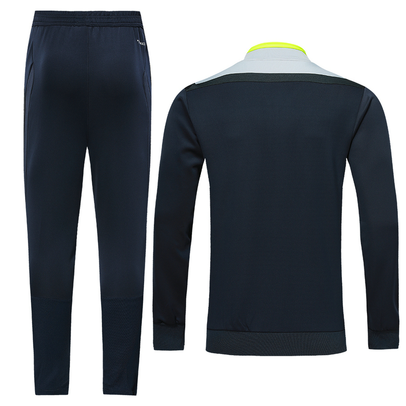 2019 Flamengo Grey Black Jacket Tracksuit