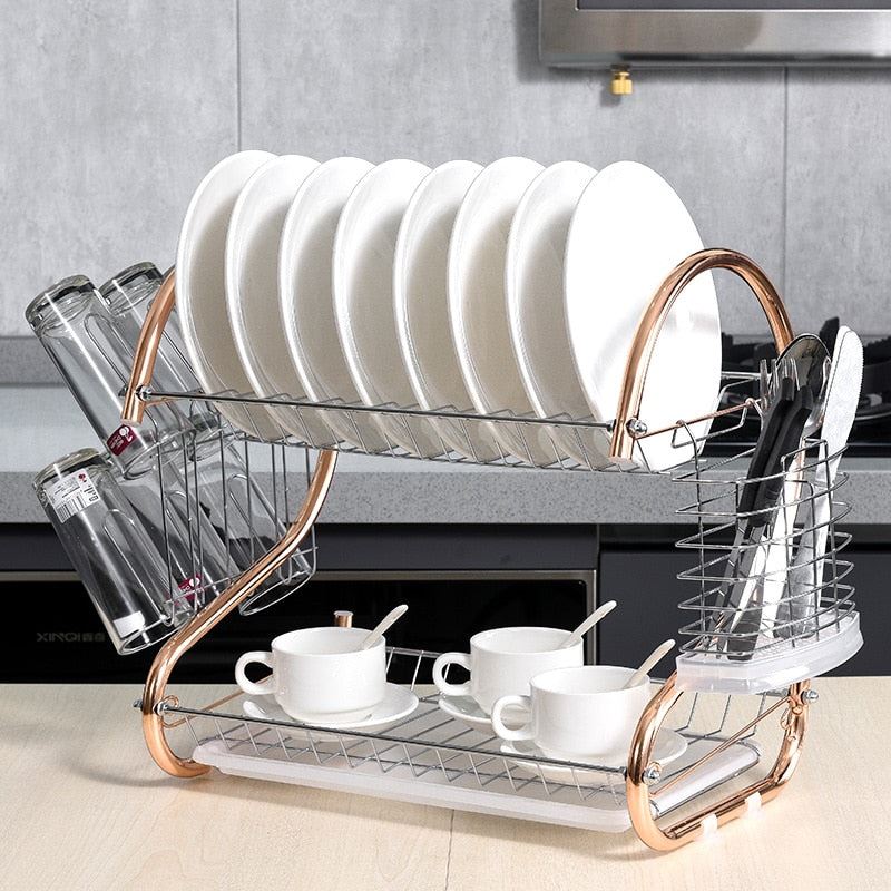 dish drying rack basket galvanized household wash great kitchen sink dish drain drying rack