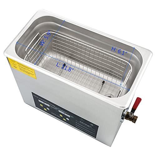 Cleaner 6.5L Digital Timer Heater Commerical Ultrasonic Parts Cleaner