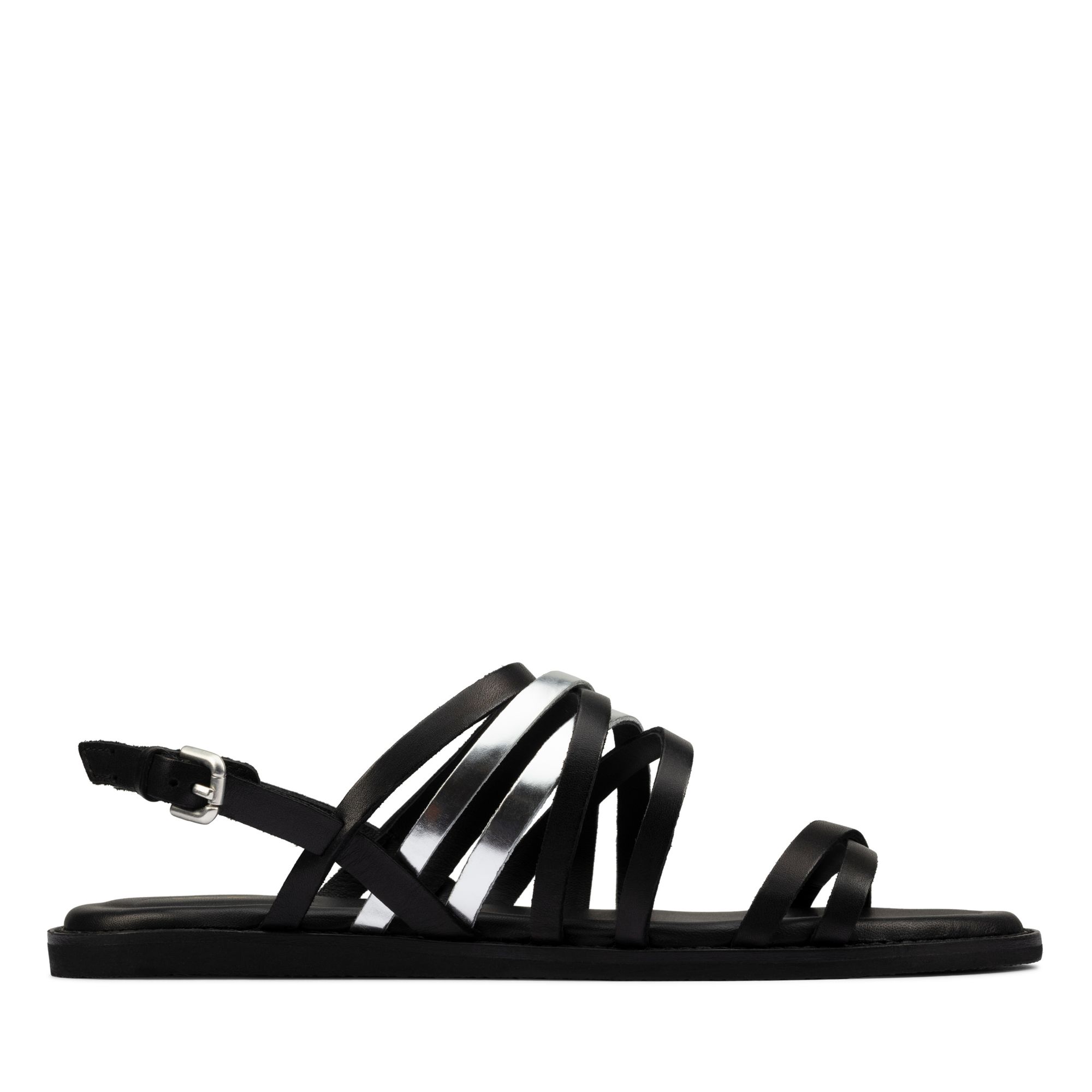 Women Sandals Karsea Ankle Black Combi Lea