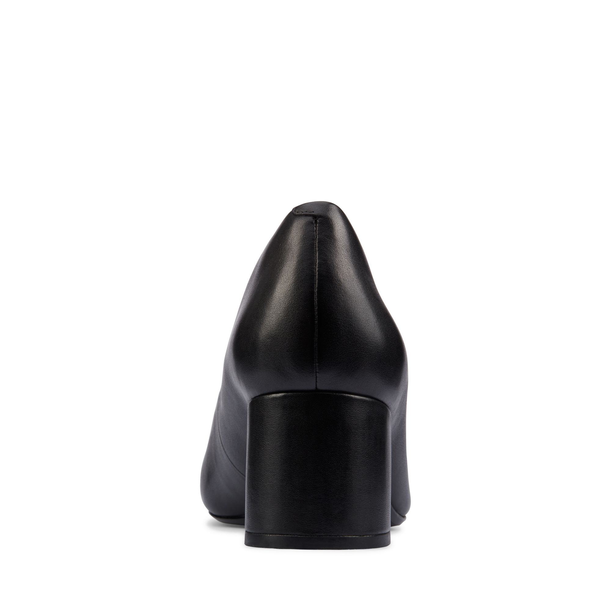 Women  Sheer55 Court Black Leather