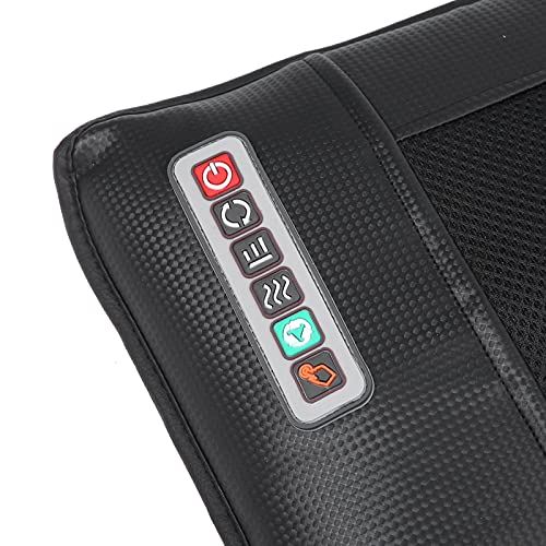 Vibration Full Body Heating Massage Mat w/ 9 Modes and Waist Warm Compress