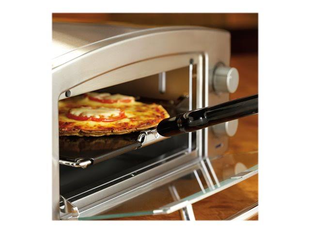 BLACK+DECKER P300S Steel Pizza Oven - 1575W - Silver