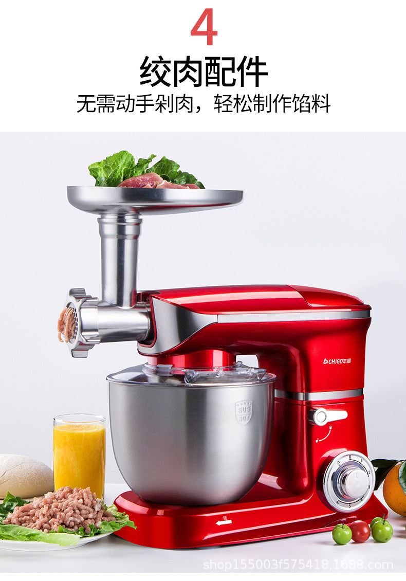 Electric Whisk Desktop Stand Mixer Household Multi-Functional Dough Cream Whipper Small Dough Mixer