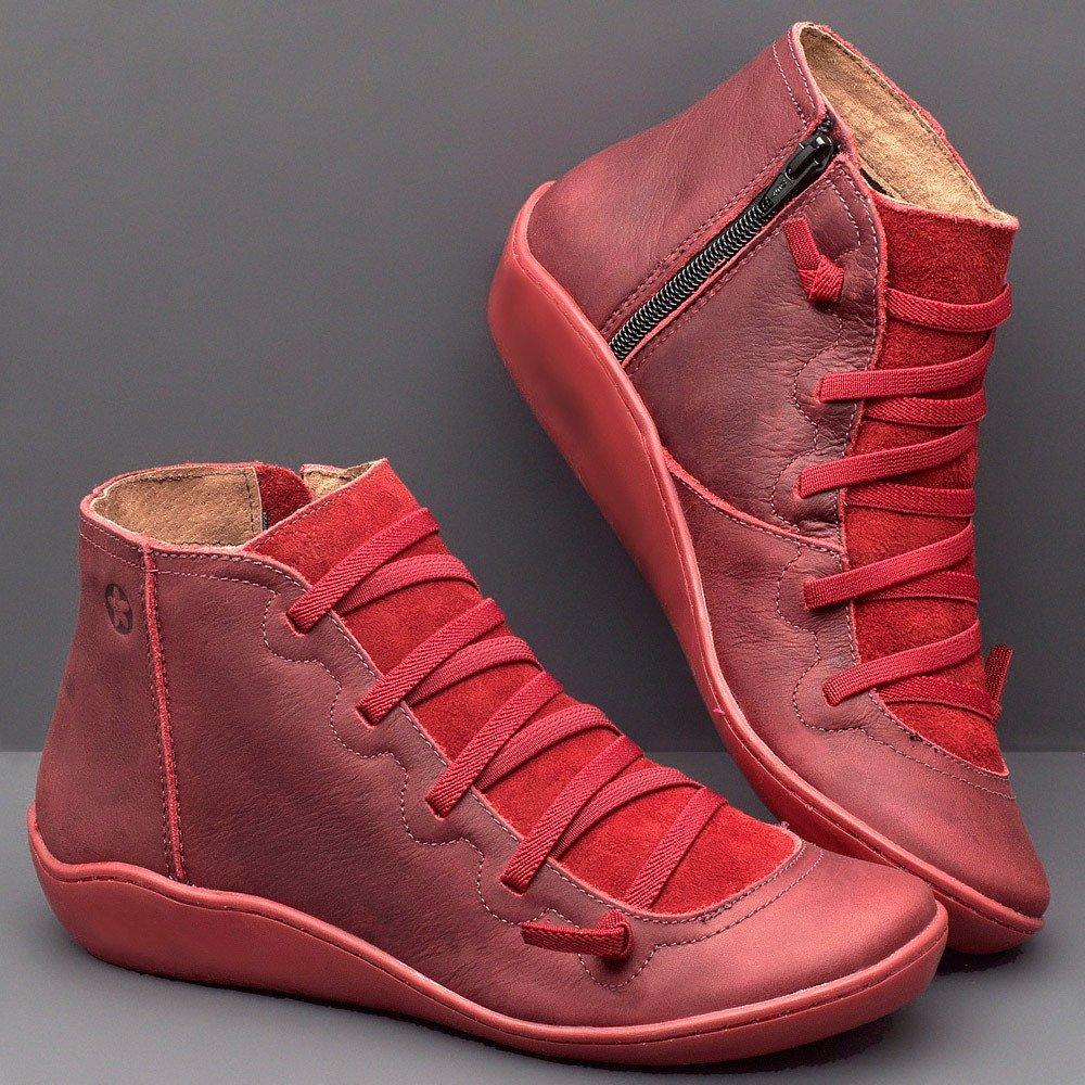 Flat Heel Boots