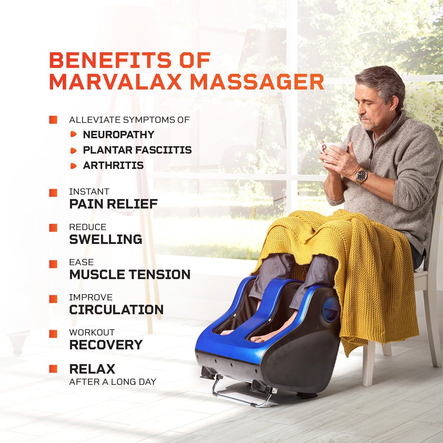 Marvalax Foot Massager