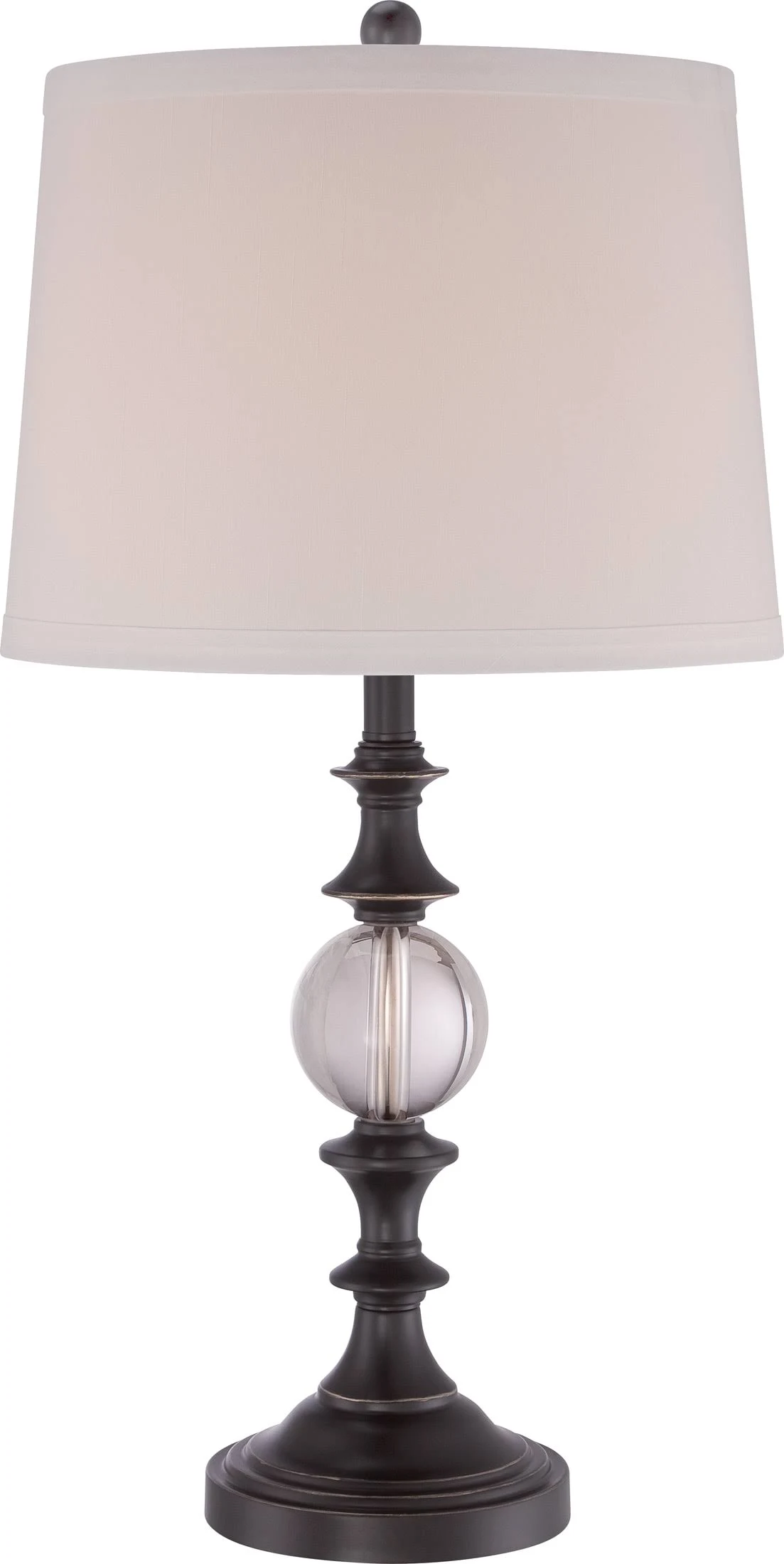 Quoizel Q1634TPN Buckler Table Lamp - Palladian Bronze