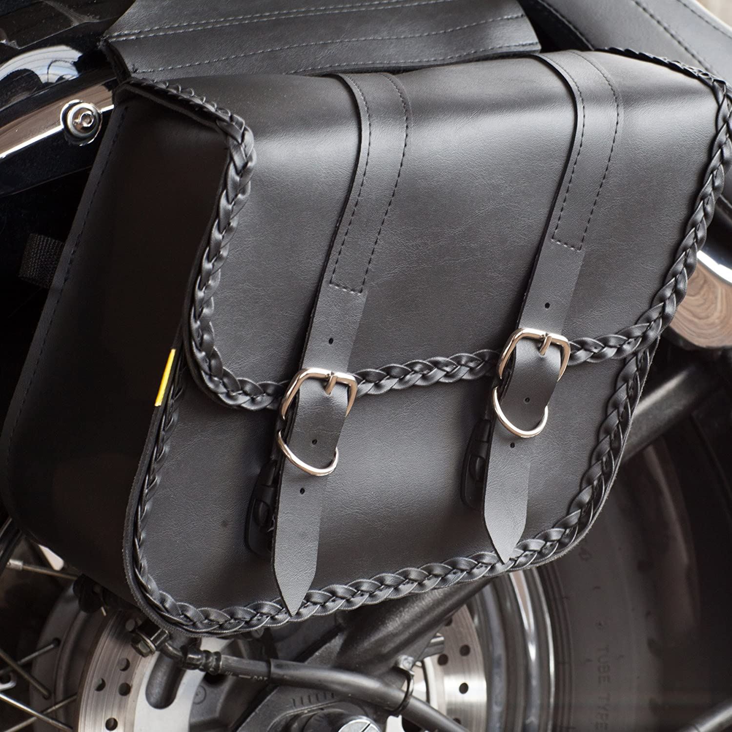 Saddlebag Set, Black, Universal Fit, 10 Liter Each/20 Liter Total Capacity