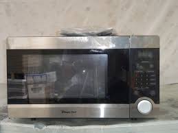 Magic Chef 1.1 Cu. ft. Countertop Microwave in Stainless Steel
