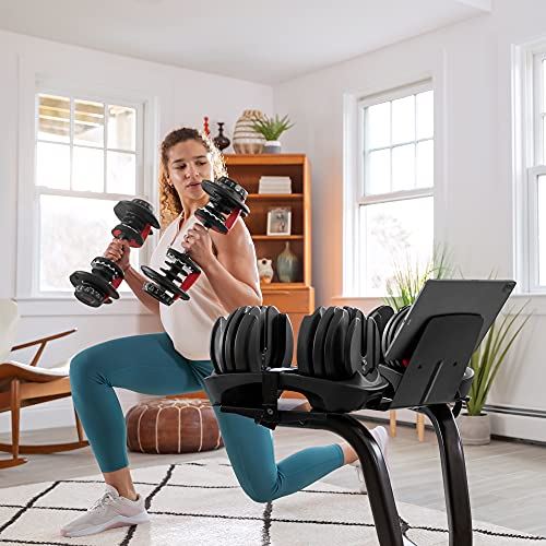 Bowflex Adjustable Dumbbell SelectTech 552 (Version 2) (Red & Black)
