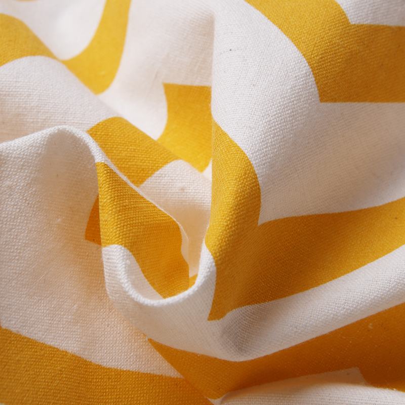 IVY Chevron Print Fabric Swatch Refundable Order Amount Over $399