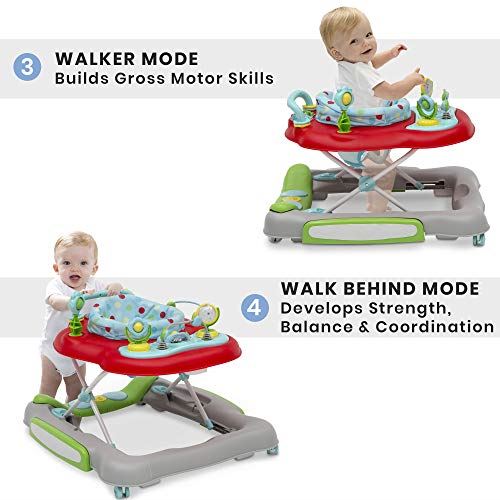 Delta Children 4-in-1 Discover & Play Musical Walker