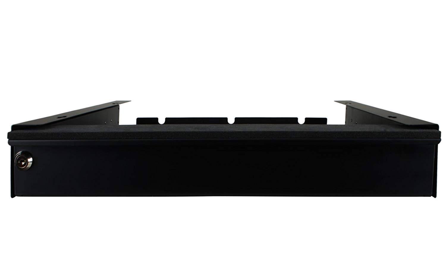 Penn Elcom Ex-6201b Universal 17x22 Lockable Vented Deep Version Laptop Security Drawer