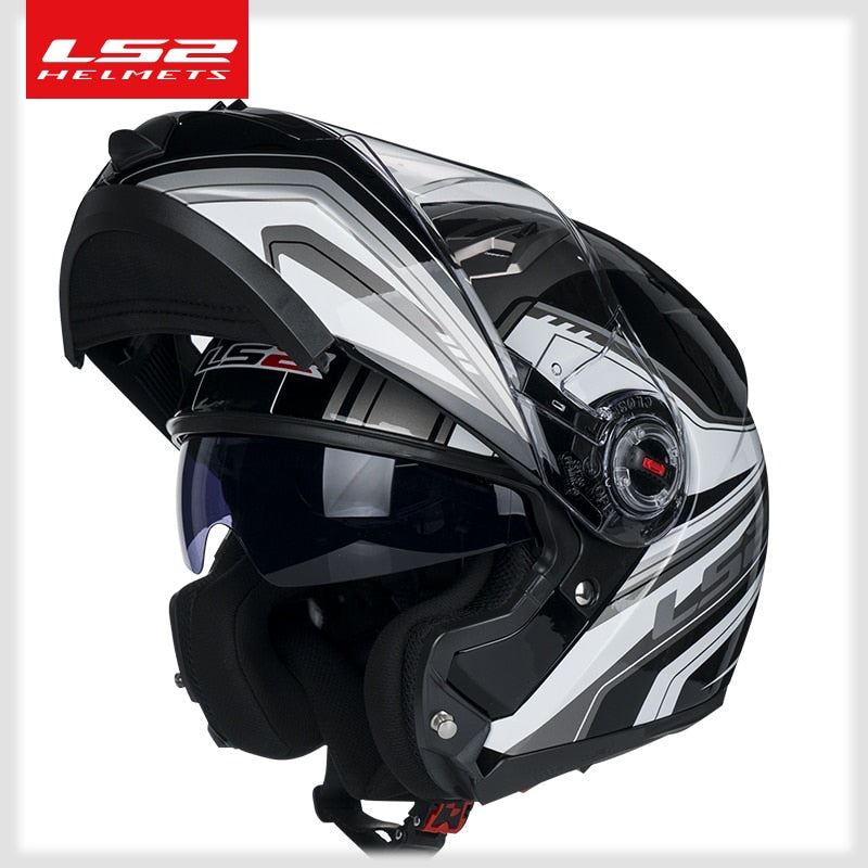 LS2 FF370 Modular Motorcycle Flip Up | Dual Visor