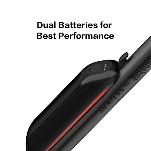 Segway Ninebot ES4 Electric Kick Scooter with External Battery, Lightweight and Foldable | (2019 Version)