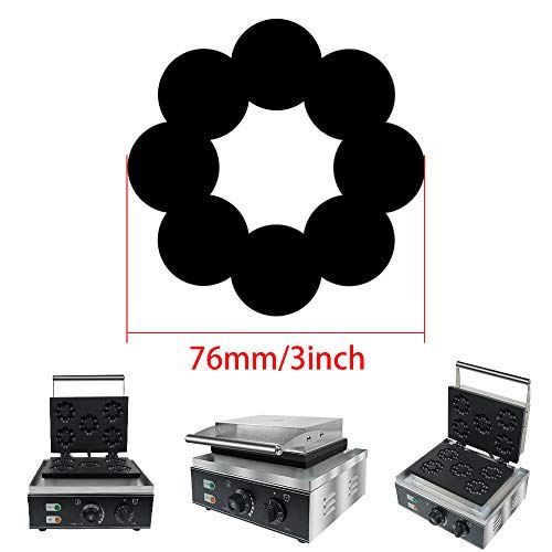 Electric Non-stick Doughnut Maker Waffle Maker to Make Plum Flower Style Donut