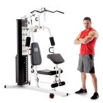 Marcy Dual-Functioning Upper And Lower Body 150-Pound Stack For The Ultimate Workout- White