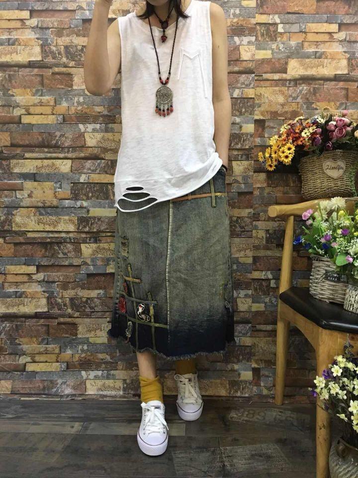 As Picture Sleeveless Crew Neck Shirts & Tops