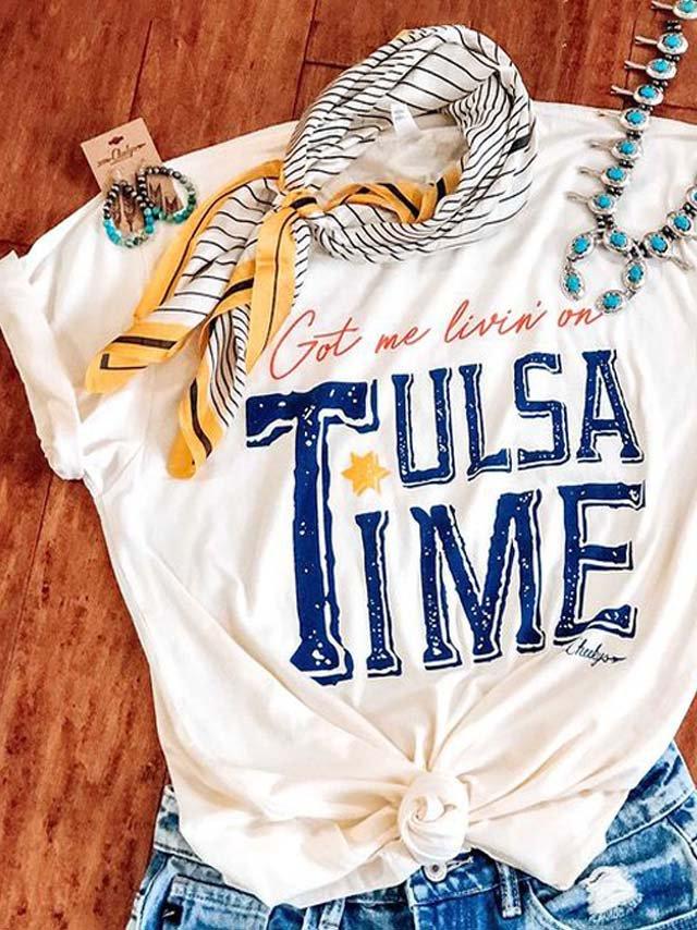 Short Sleeve Casual Cotton-Blend Shift Shirts & Tops