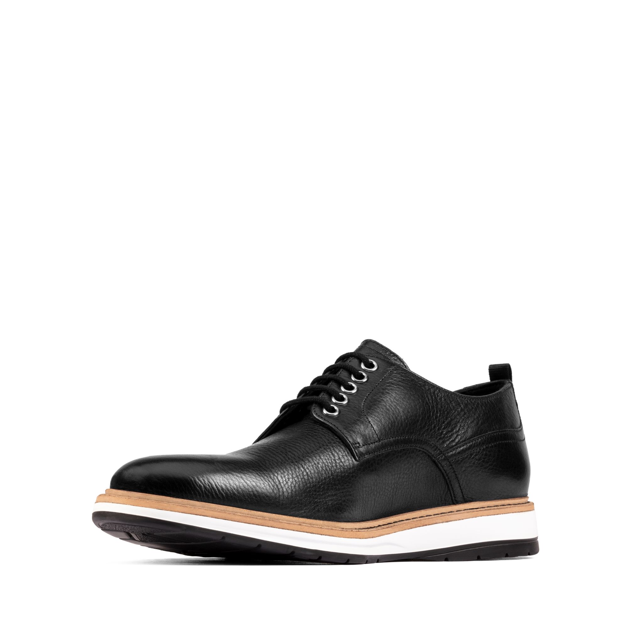 Men  Chantry Walk Black Leather