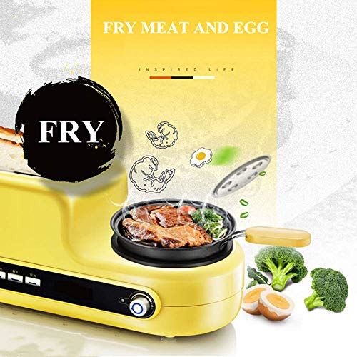 3 in 1 Breakfast Station Center, 2 Slice Toaster and Egg Maker