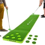 GoSports Battleputt Golf Putting Game, 2-on-2 Pong Style Play w/ 11�� Putting Green