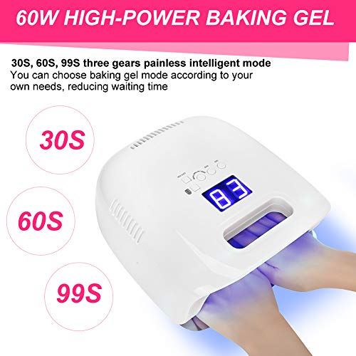 Curing Light Machine with Intelligent 30s, 60s, 99s Timing Function