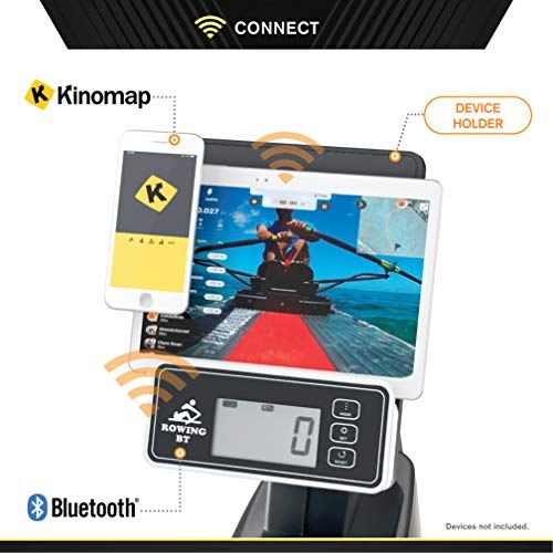 CIRCUIT FITNESS- Bluetooth Circuit Fitness Foldable Magnetic Rowing Machine