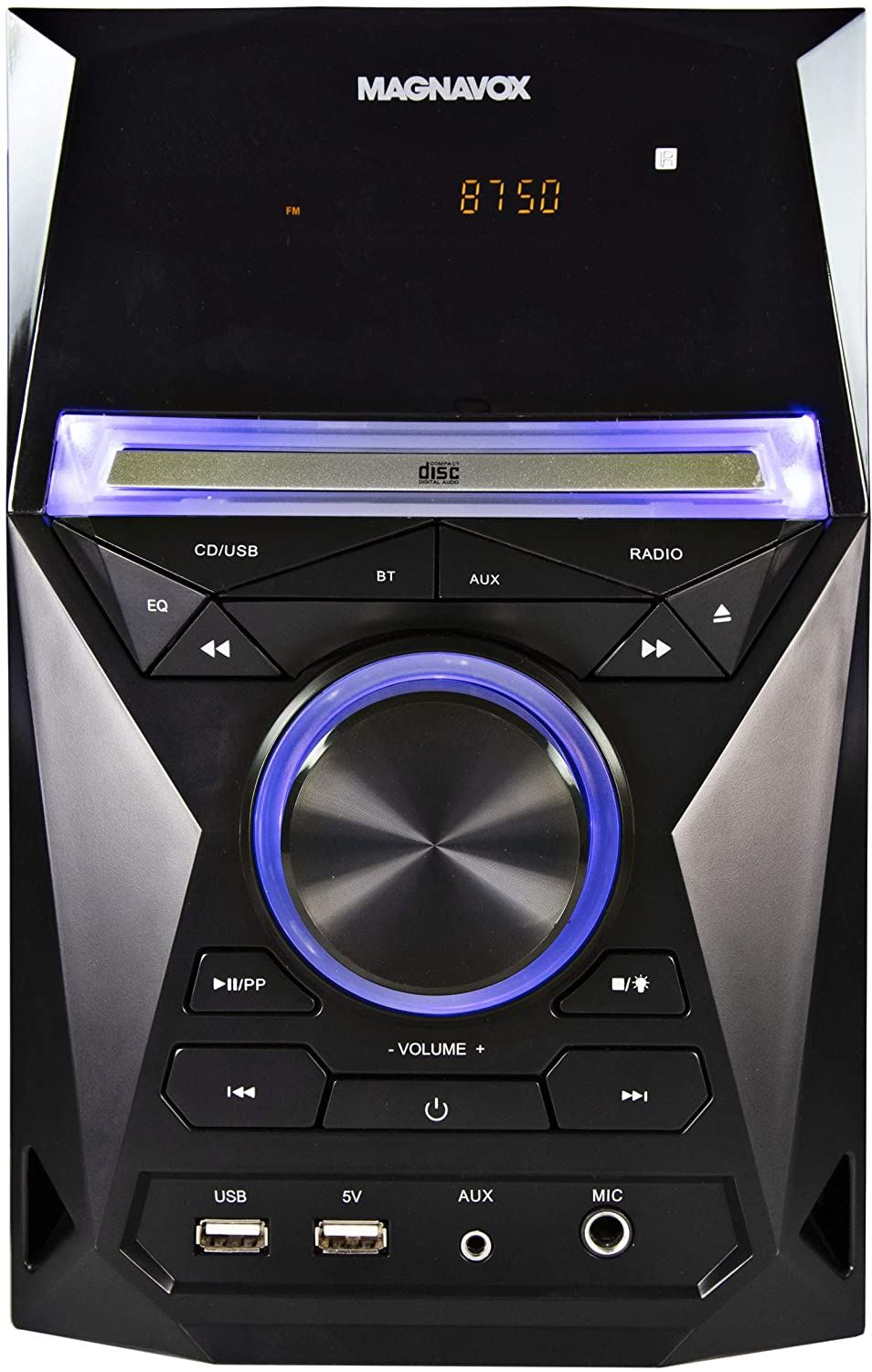 Magnavox MM441 3-Piece CD Shelf System with Digital PLL FM Stereo Radio