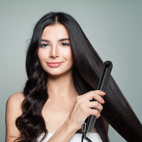 Real Ceramic 1.2 Inch Flat Iron Straightener