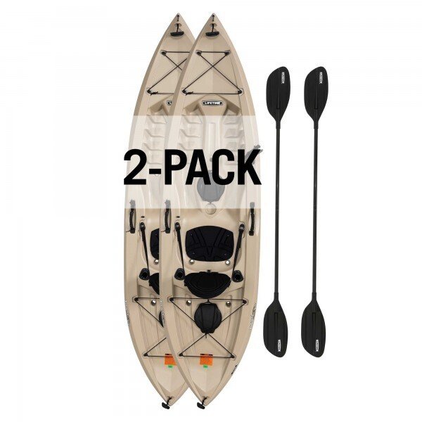 Lifetime Fishing Kayak-2 pack (including paddle)