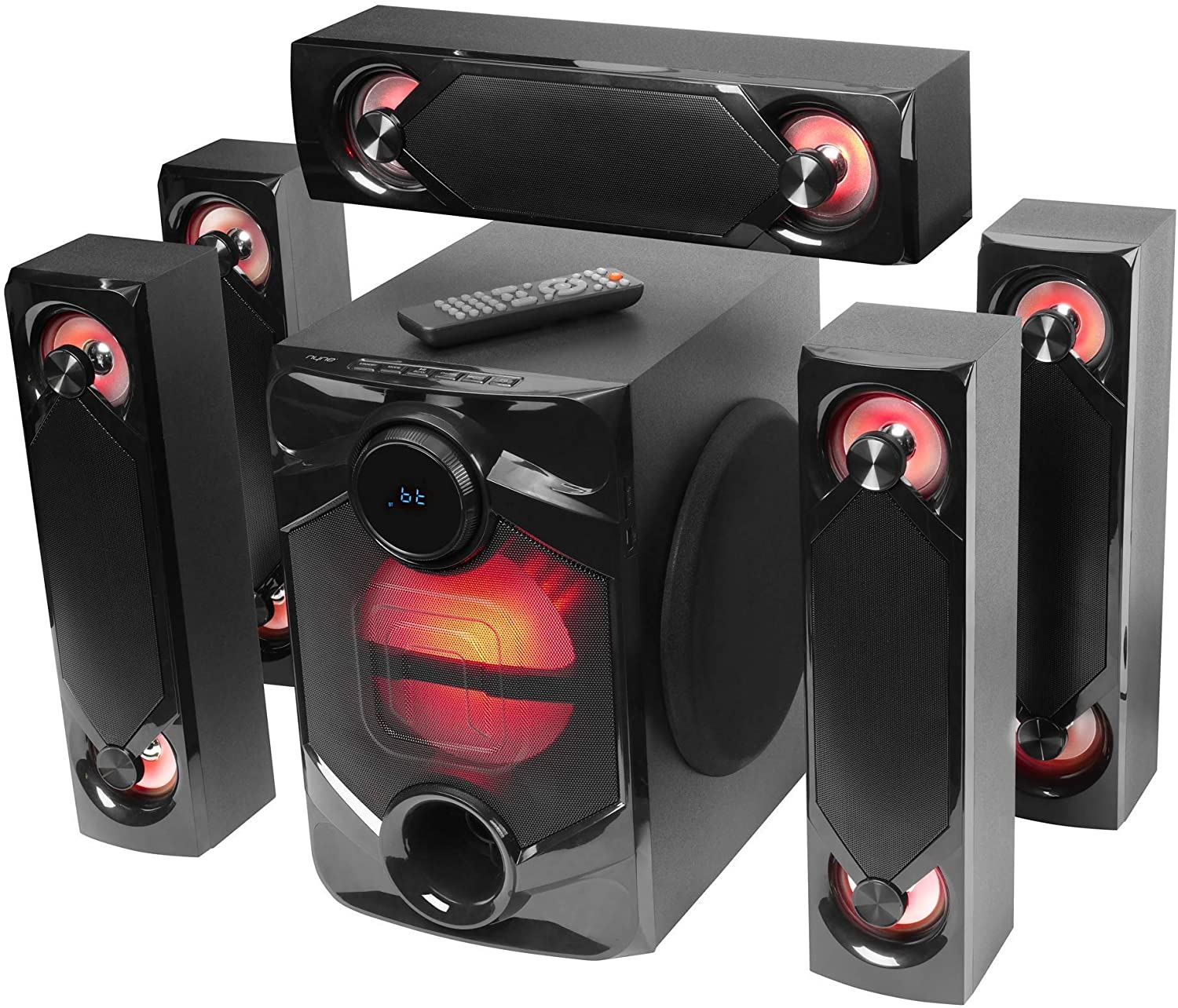 Nyne NHT5.1RGB 5.1 Channel Home Theatre System – Bluetooth Audio