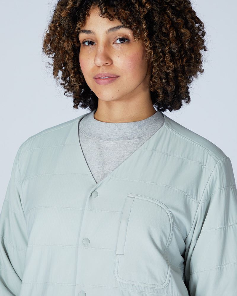 Flexible Insulated Cardigan