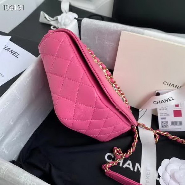 【原版皮】香奈儿/Chanel 手工系列肩背包，各种元素铆钉镶嵌成的双C标志，选用细腻羊皮，内里质感金属牛皮
