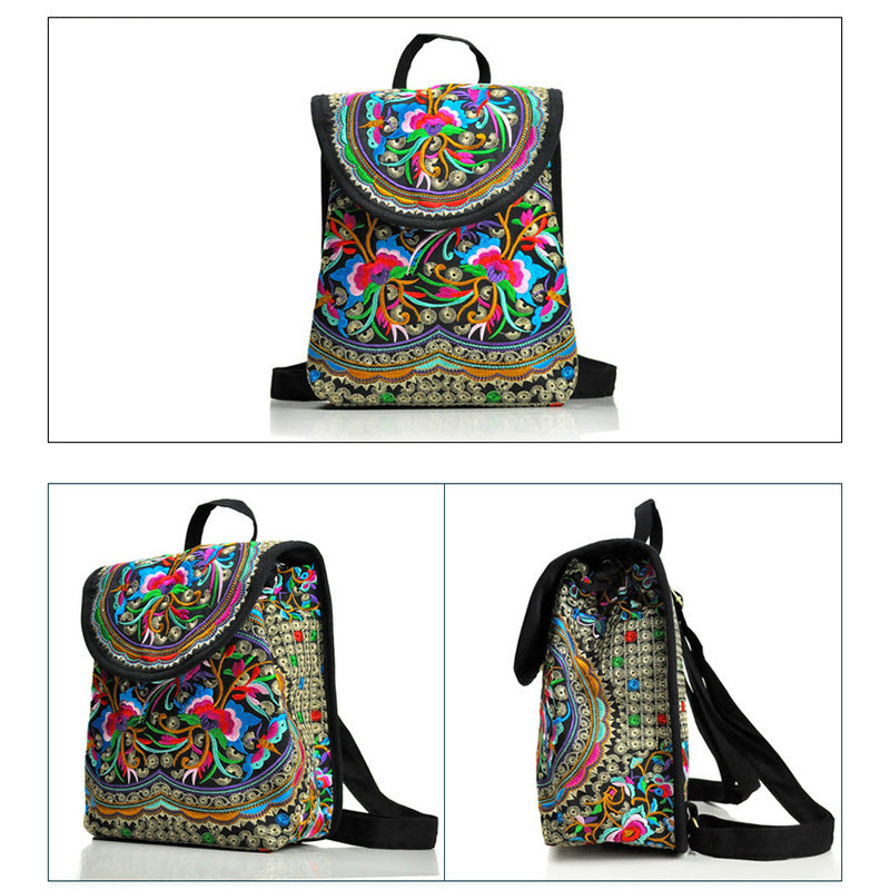National Exquisite Embroidered Mini Bag