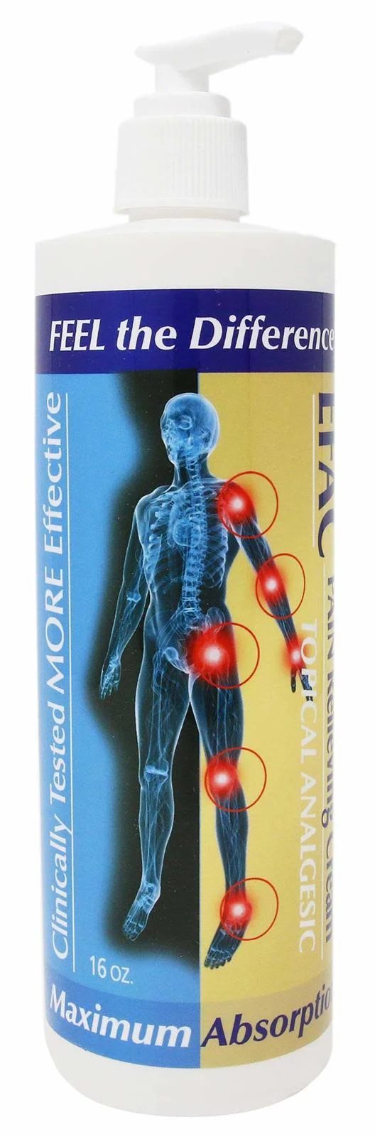 EFAC Pain Relieving Cream 16 oz !
